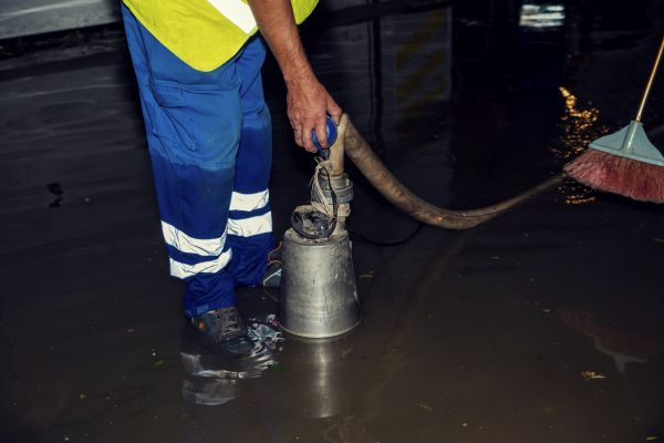 Basement Water Removal in Wilmington