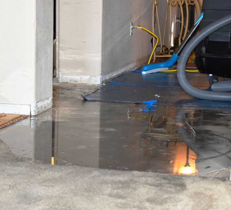 Basement Water Cleanup